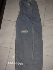 بنطلون كاتنج من diga jeans وايد ليج مقاس 38