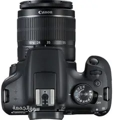 كاميرا للبيع CANON EOS 2000D مستعملة كسر زيرو الكرتونة جميع مشتملاتها - 2